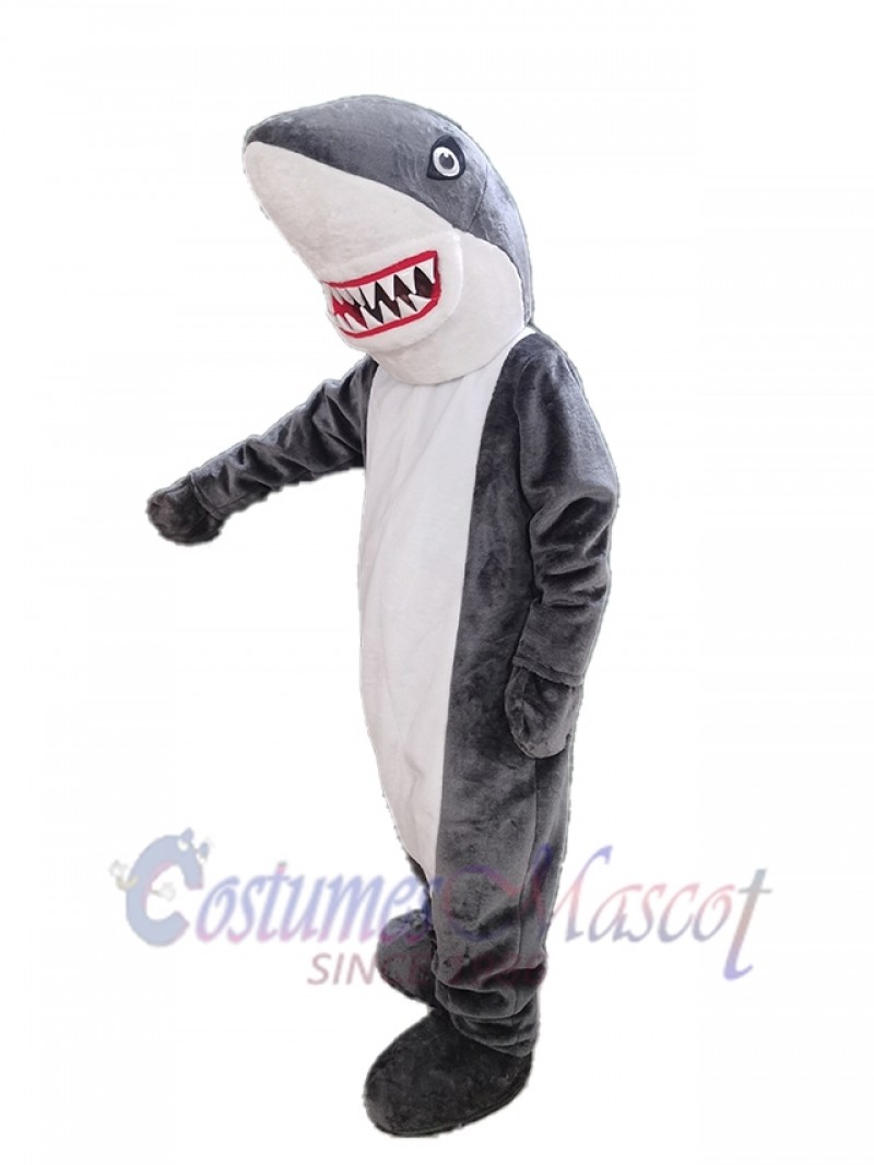 Shark mascot costume