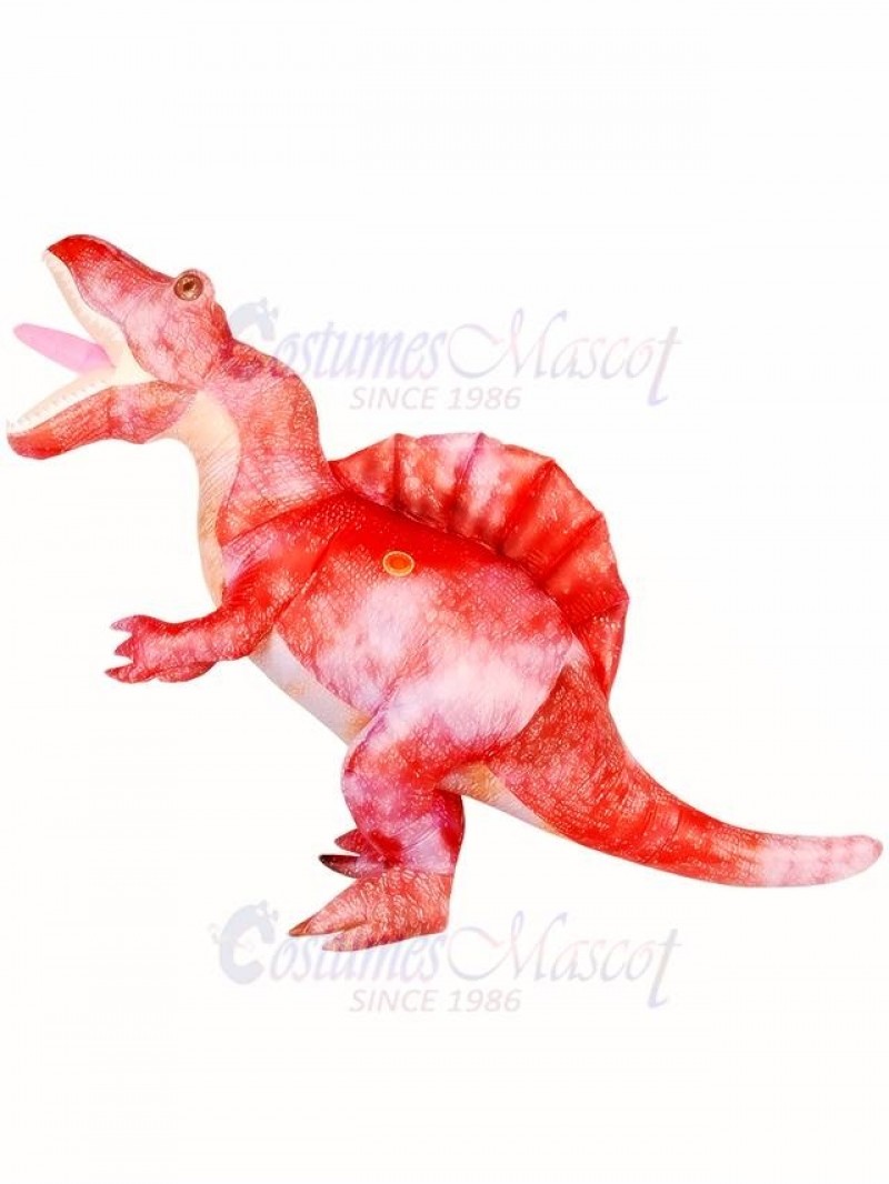 Adults Pink Spinosaurus Halloween Party Dinosaur Inflatable Costumes