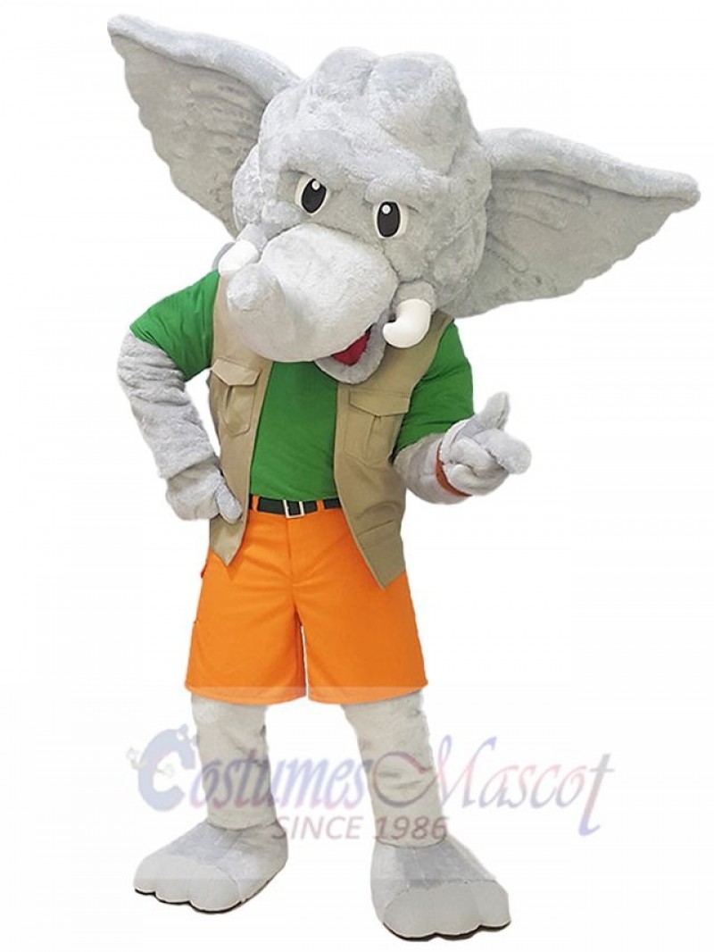 Elephant mascot costume