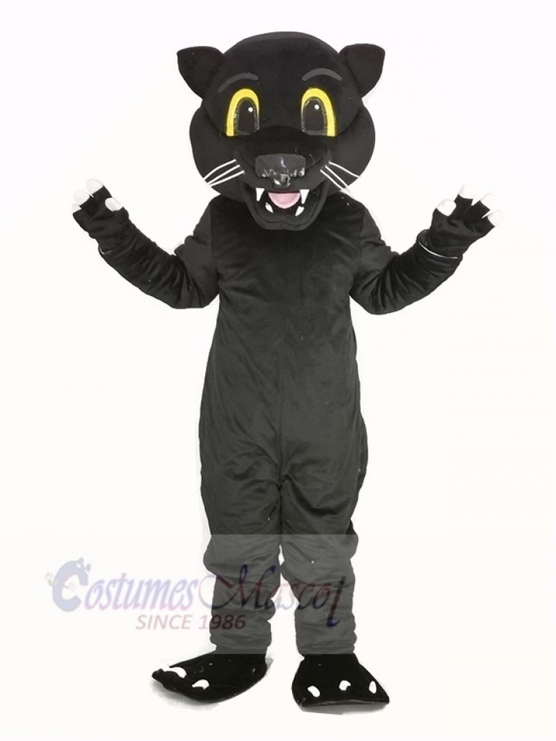 Black Panther Leopard Mascot Costume Animal