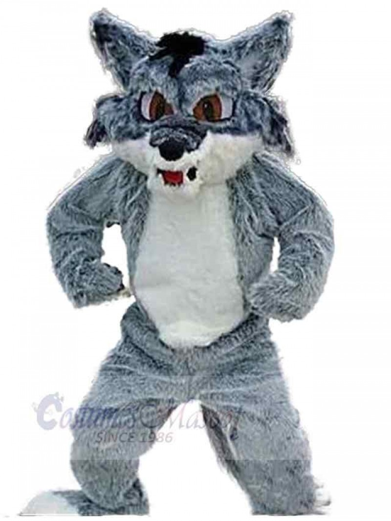 Wolf mascot costume