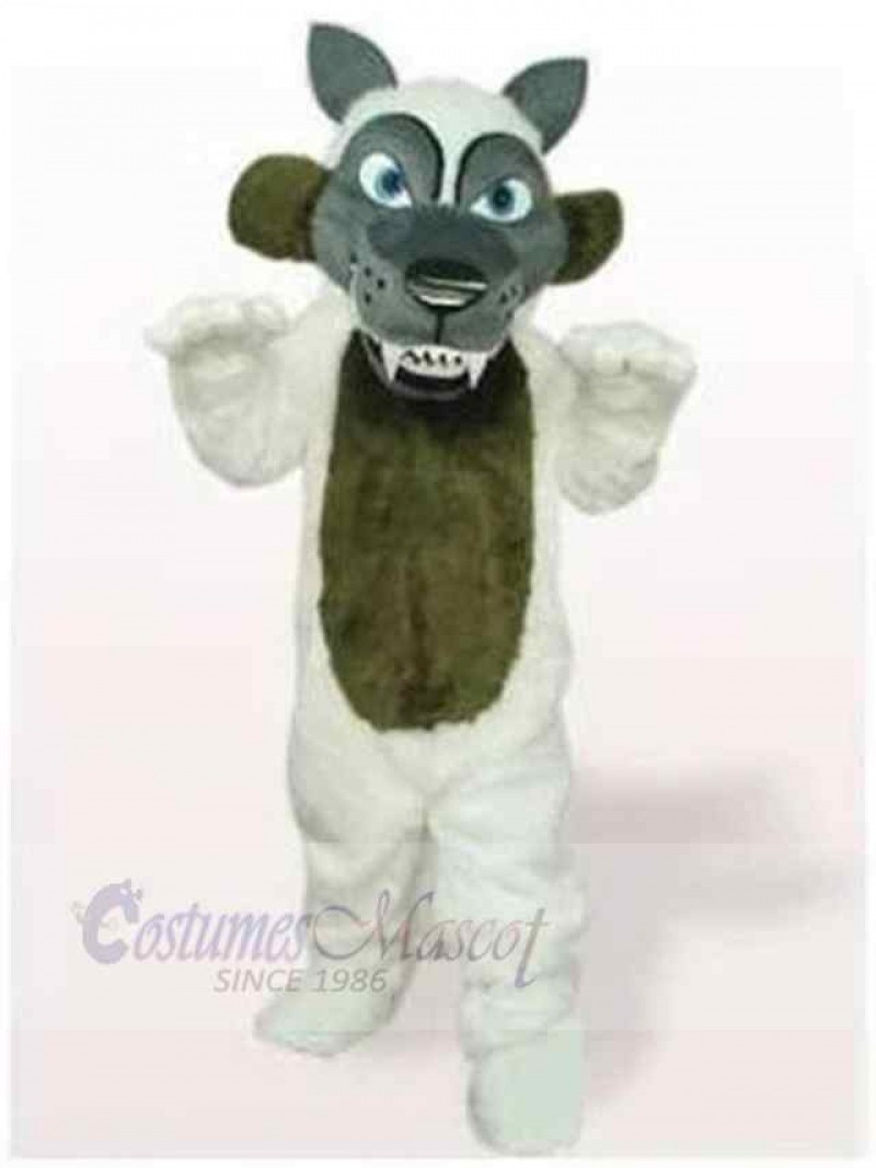 Wolf mascot costume