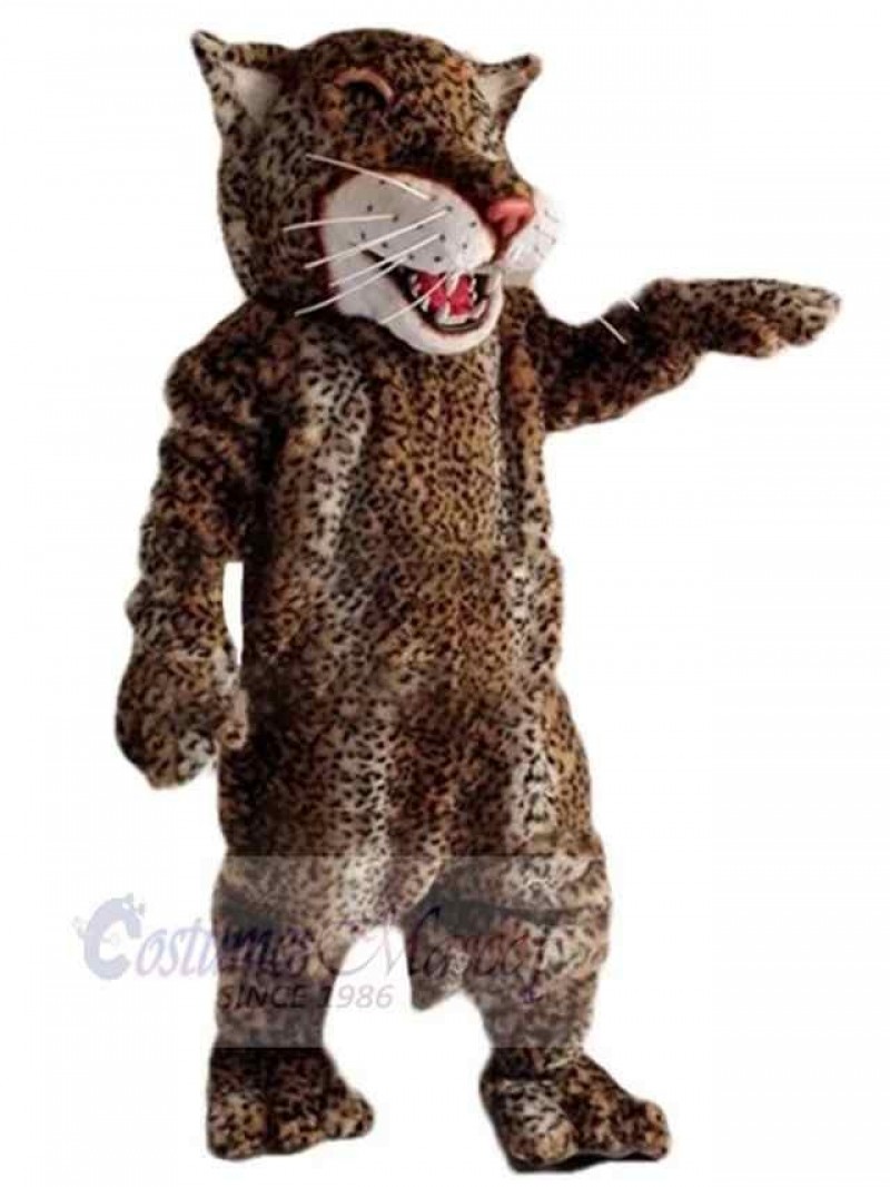 Leopard mascot costume