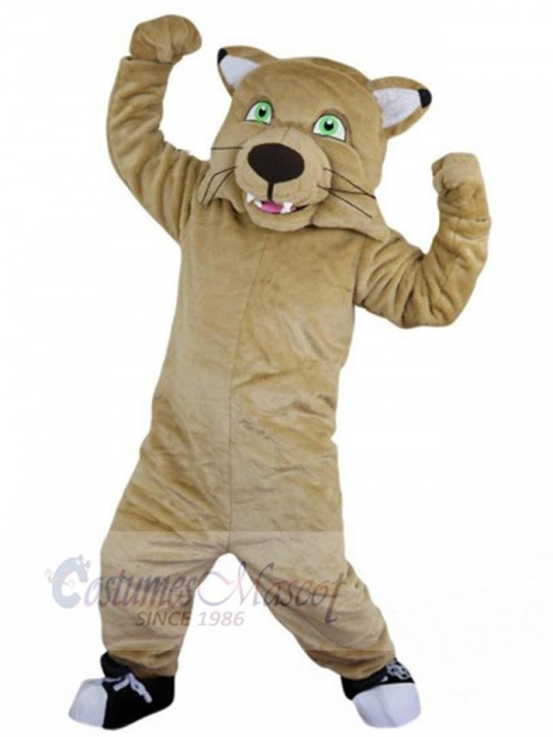 Leopard mascot costume