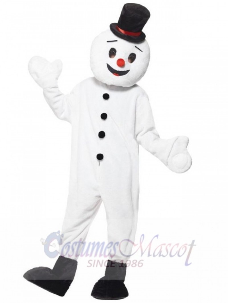 Snowman mascot costume