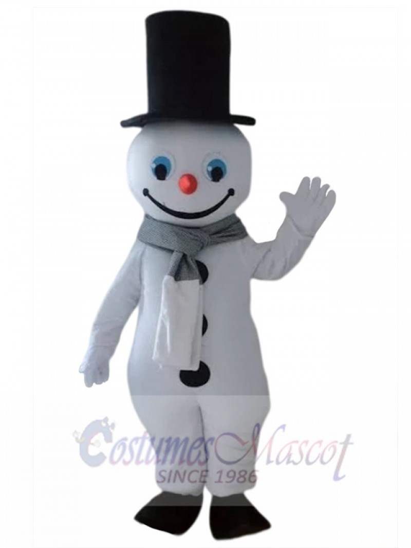 Snowman mascot costume