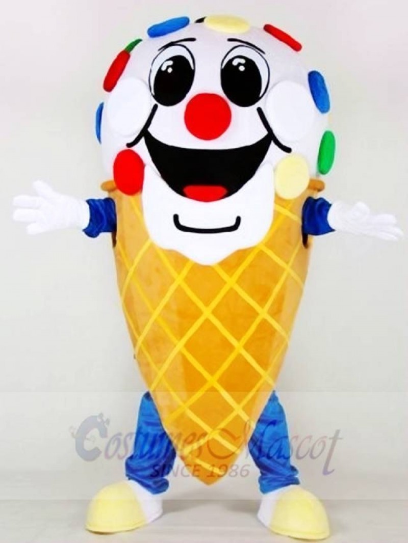 Ice Cream Shop Cone Mascot Costumes Dessert Snack