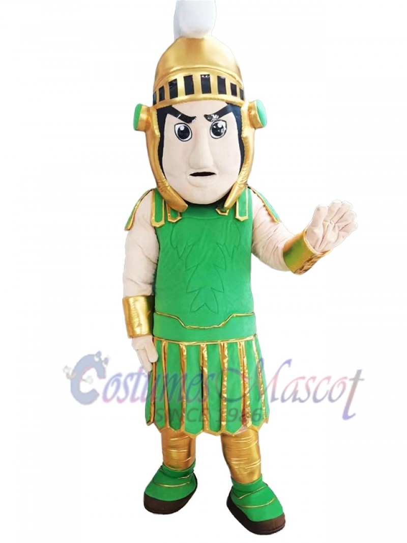 Spartan Trojan mascot costume