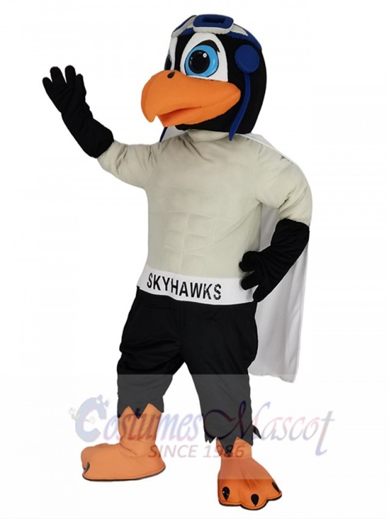 Skyhawk mascot costume