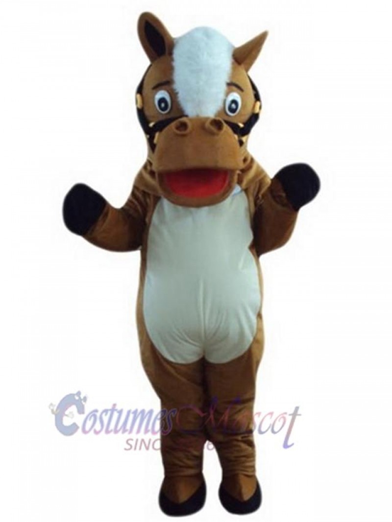 Horse mascot costume