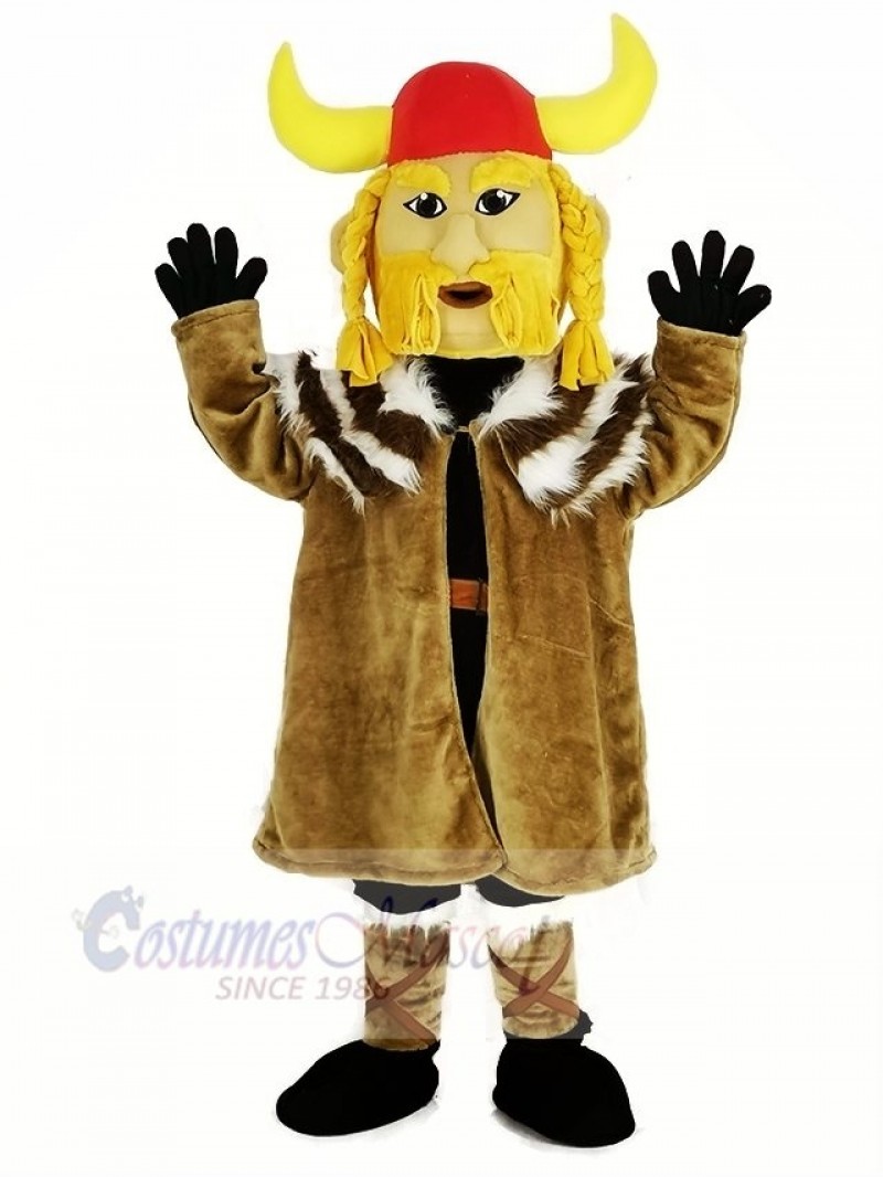 Thor the Giant Viking Mascot Costume People