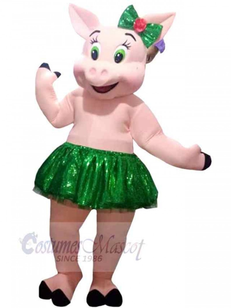 Pig mascot costume