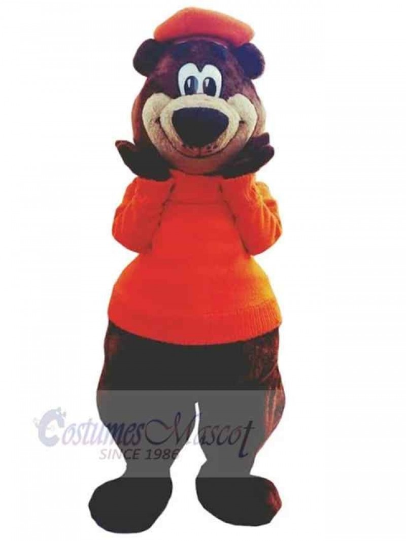 Bear mascot costume