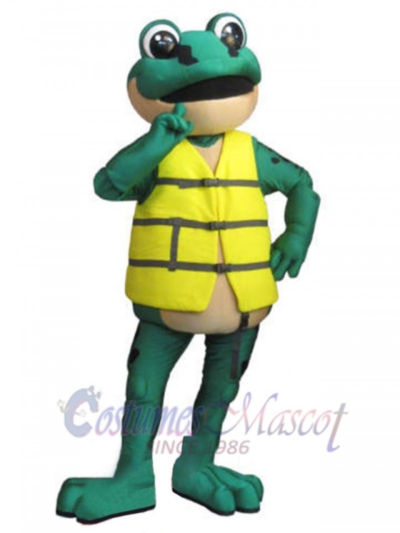 Frog mascot costume