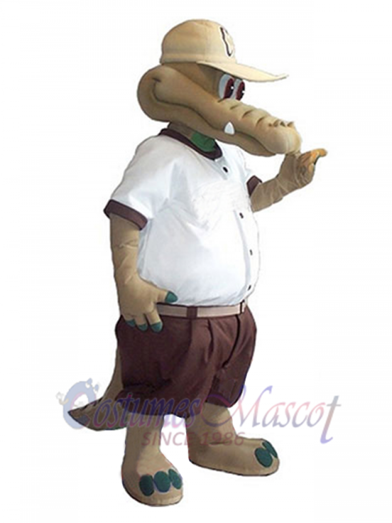 Crocodile mascot costume