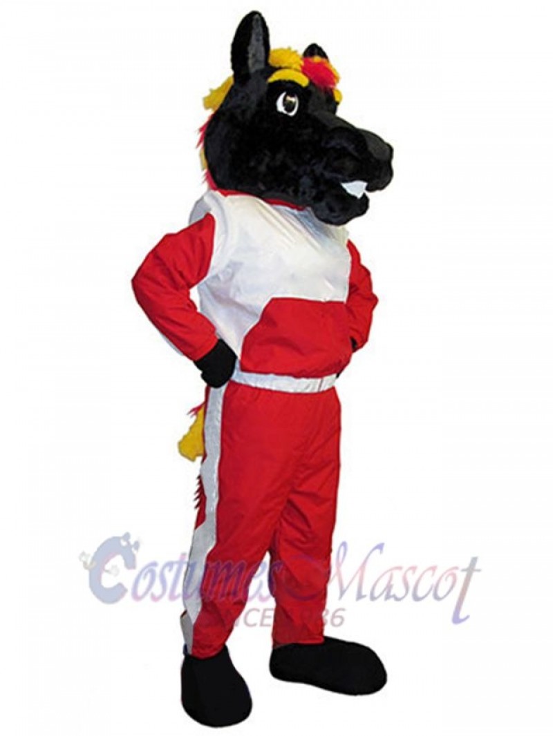 Horse mascot costume