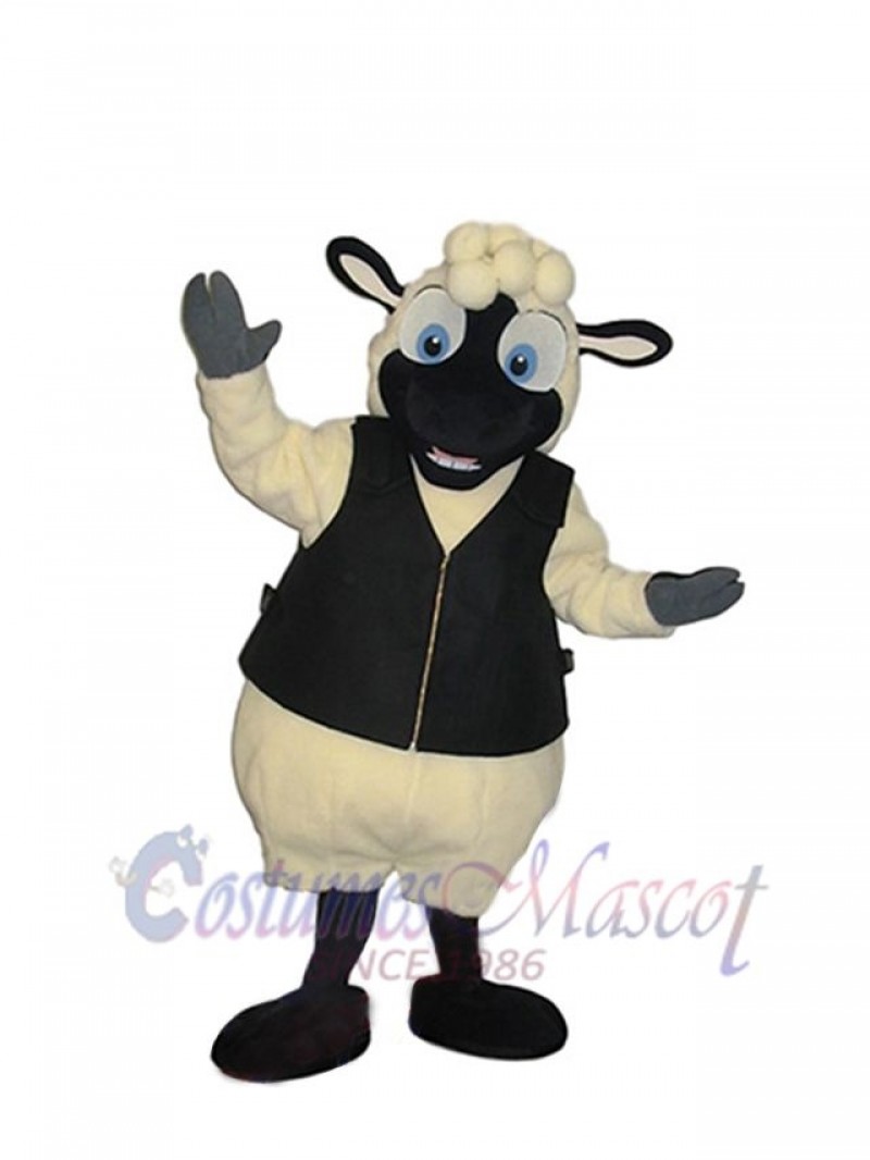 Sheep mascot costume