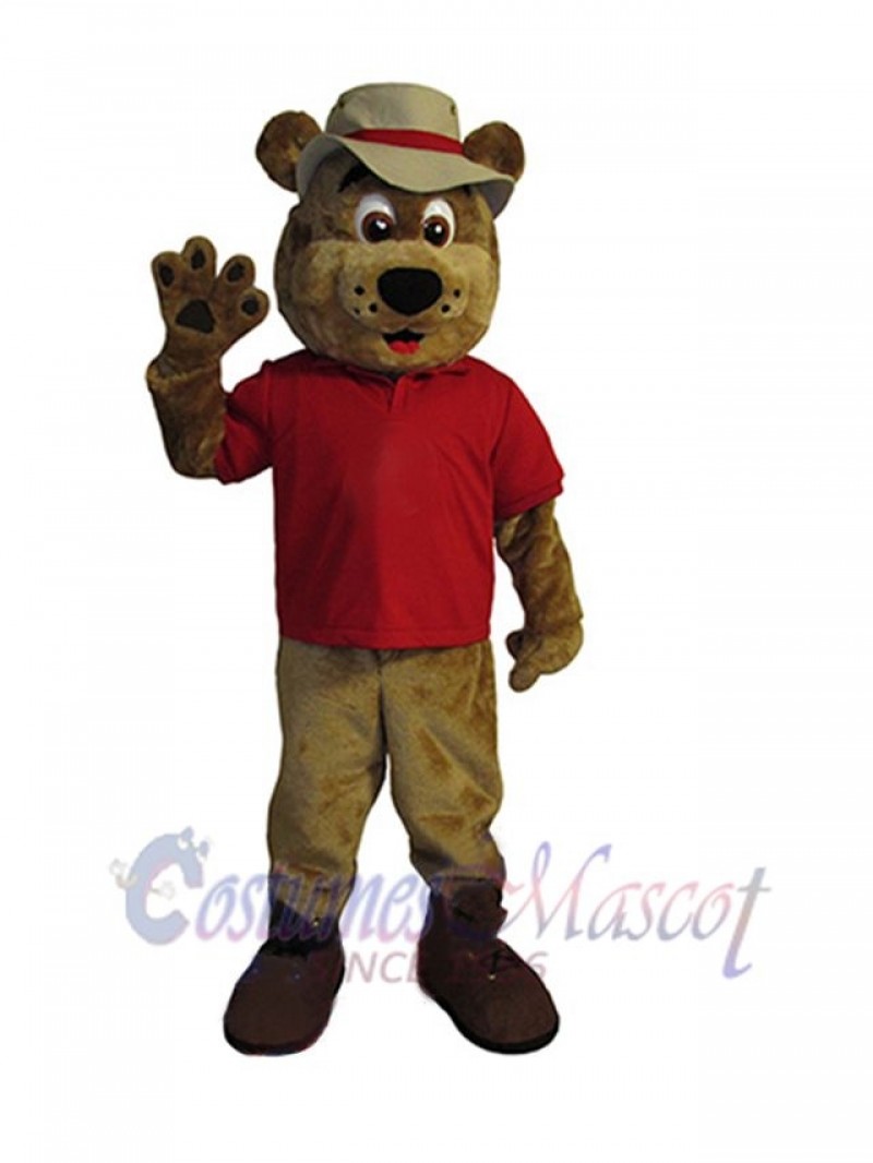 Bear mascot costume