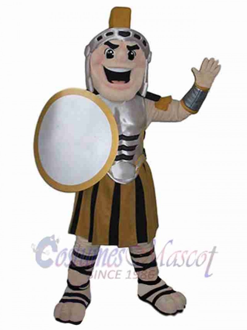 Spartan mascot costume