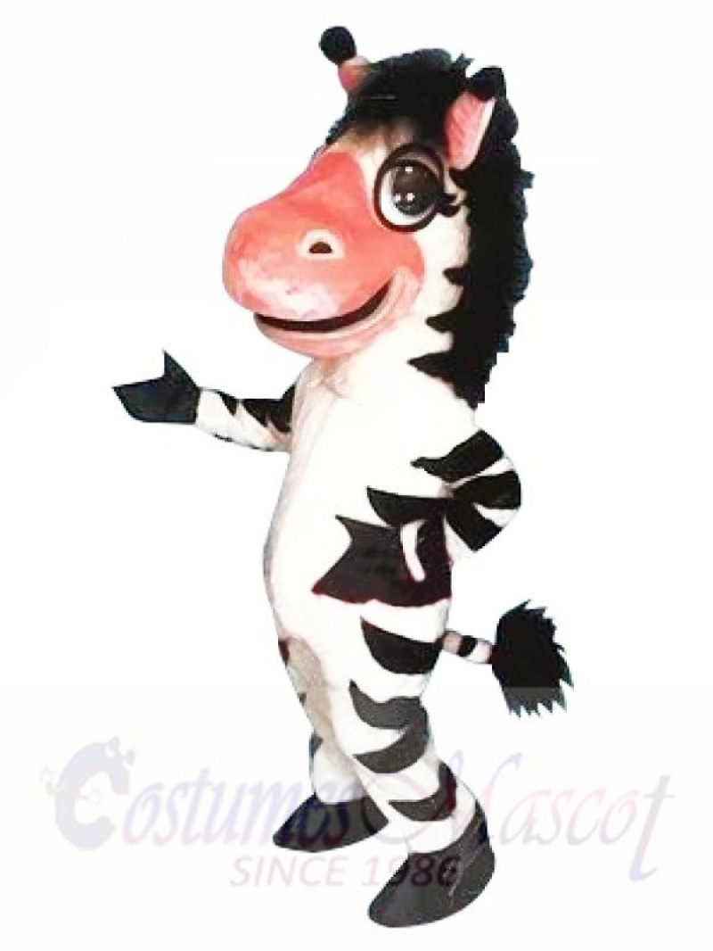 Cute Zebra Mascot Costumes 