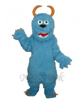 Blue Sulley Monsters Inc Mascot Adult Costume