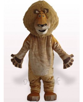 Alex Lion Plush Adult Mascot Costume