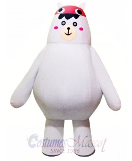 White Big Bear Mascot Costumes 