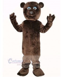 Cool Brown Bear Mascot Costume