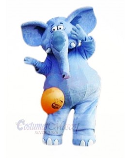 Strong Blue Elephant Mascot Costumes Animal