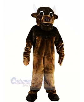 Strong Brown Bull Mascot Costumes Animal