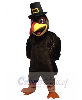 Cute Thanksgiving Turkey Mascot Costume with Hat