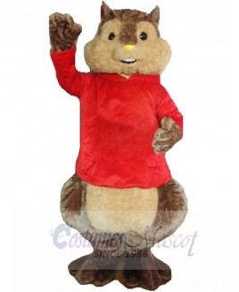 Chipmunk mascot costume