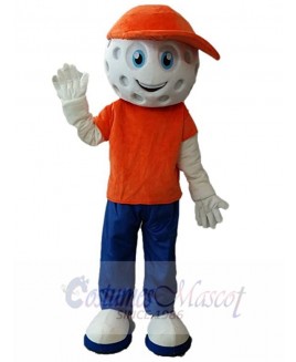 Golf Boy mascot costume