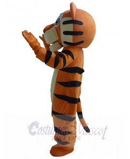 Tiger mascot costume