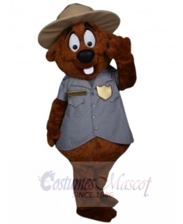 Major Muskrat mascot costume