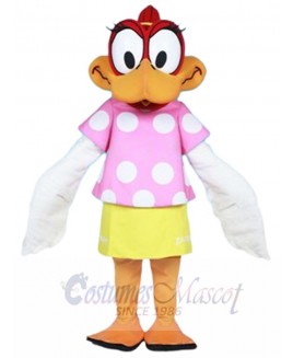 Zuzy Rooster mascot costume