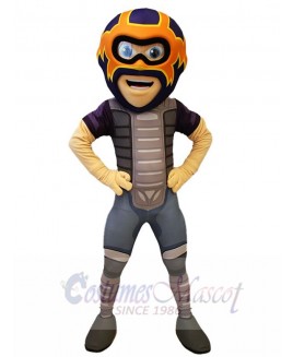 Racer mascot costume