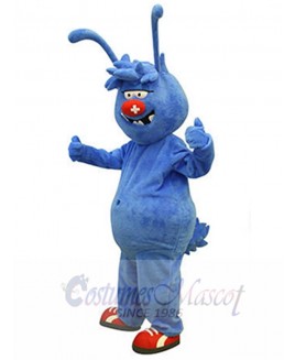 Glacier Flea mascot costume