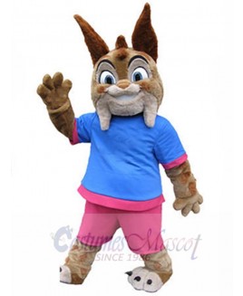 Lynx mascot costume