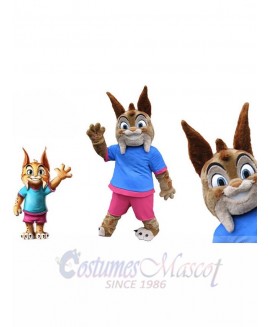 Lynx mascot costume