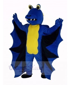 Funny Blue Dragon Mascot Costume