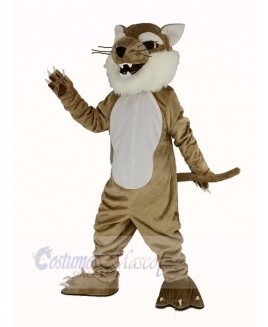 Brown and White Bobcats Mascot Costume Animal