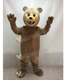 New Brown Grizzly Bear Mascot Costume