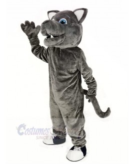 Gray Wolf Mascot Costume Animal