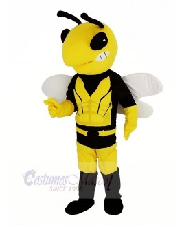 Cool Hero Bee Mascot Costume Animal