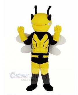 Cool Hero Bee Mascot Costume Animal