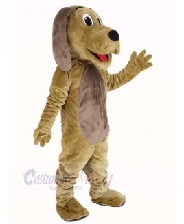 Dog with Brown Belly Mascot Costume