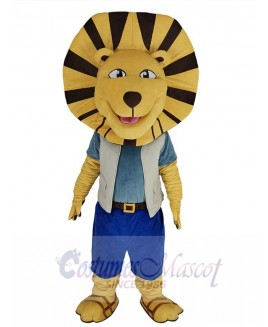 Lion mascot costume