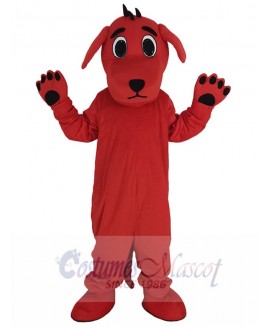 Funny Red Dog Mascot Costume Animal
