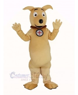 Light Brown Dog Mascot Costume